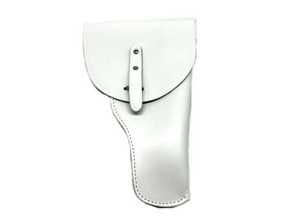 Fondina Vega cuoio chiusa SB102 per Beretta 92 98 SERIE SB1 - BIANCO-DX - immagine 5