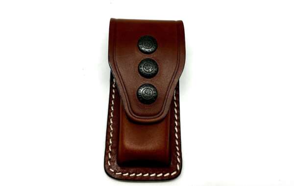 Porta coltello fodero cuoio Vega - MARRONE-U - immagine 4