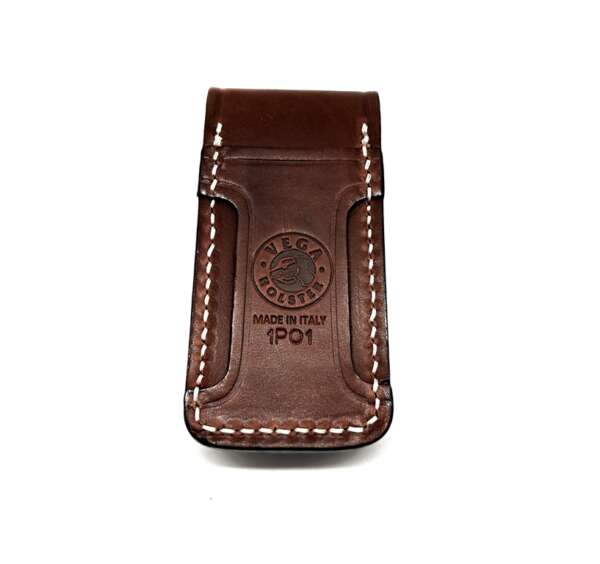 Porta coltello fodero cuoio Vega - MARRONE-U - immagine 5