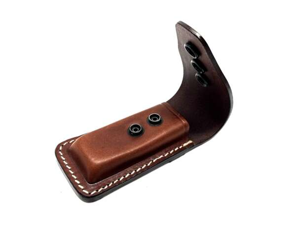 Porta coltello fodero cuoio Vega - MARRONE-U - immagine 6