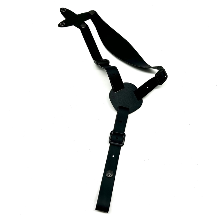 Spallaccio Vega pelle 1K01 per fondina ascellare - MARRONE-U
