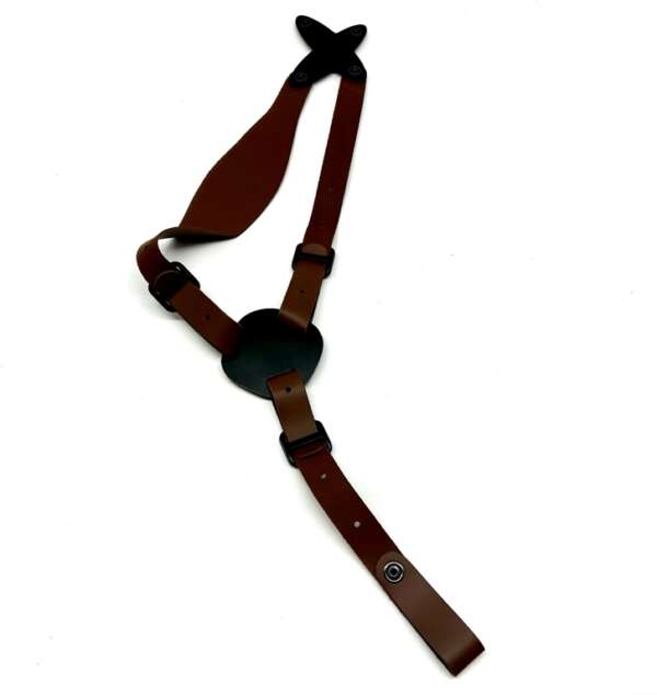 Spallaccio Vega pelle 1K01 per fondina ascellare - NERO-U - immagine 5