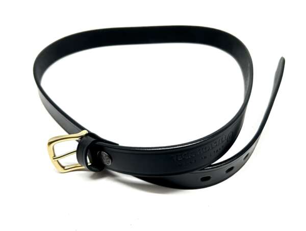 Cintura Vega in cuoio 1C 01 cm 3 altezza - MARRONE-M
