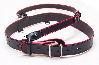 Cinturone Vega carabinieri 1CC00 con spallaccio in pelle - XXL