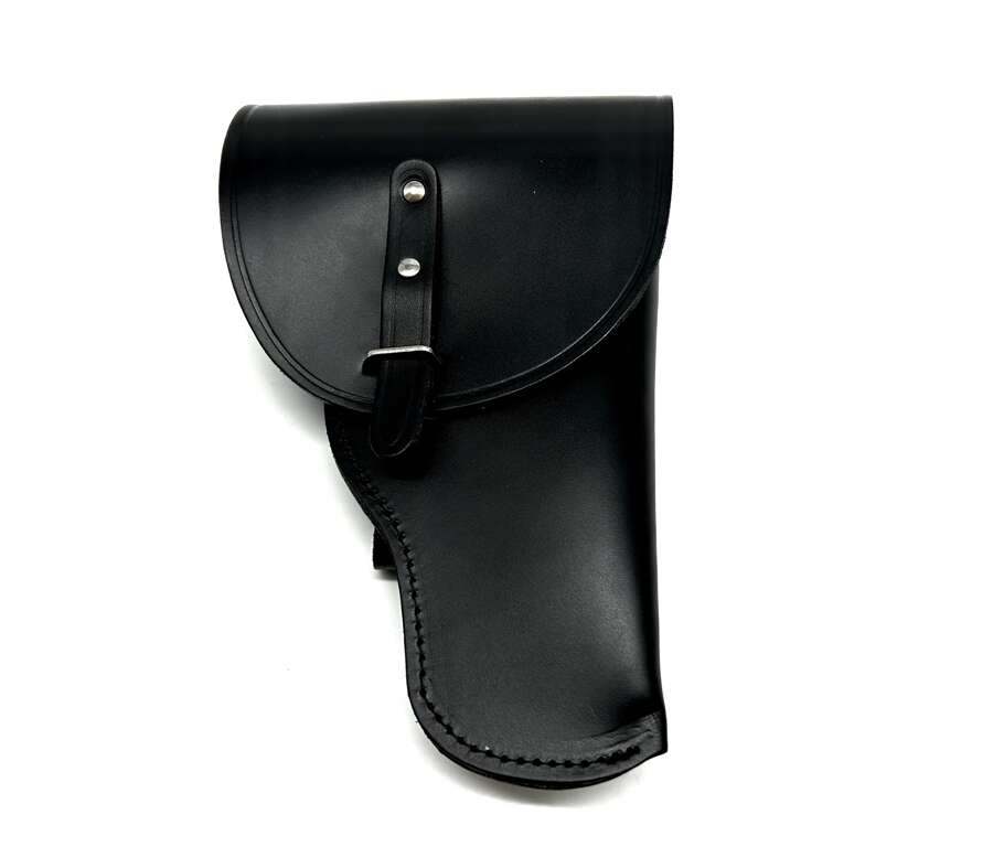 Fondina Vega cuoio chiusa SB104 per large auto compact - NERO-SX