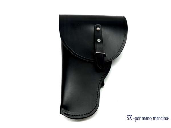 Fondina Vega cuoio chiusa SB104 per large auto compact - NERO-SX - immagine 2