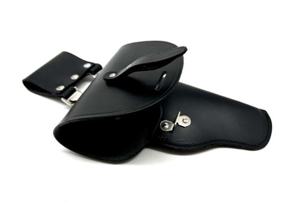 Fondina Vega cuoio chiusa SB104 per large auto compact - NERO-SX - immagine 4