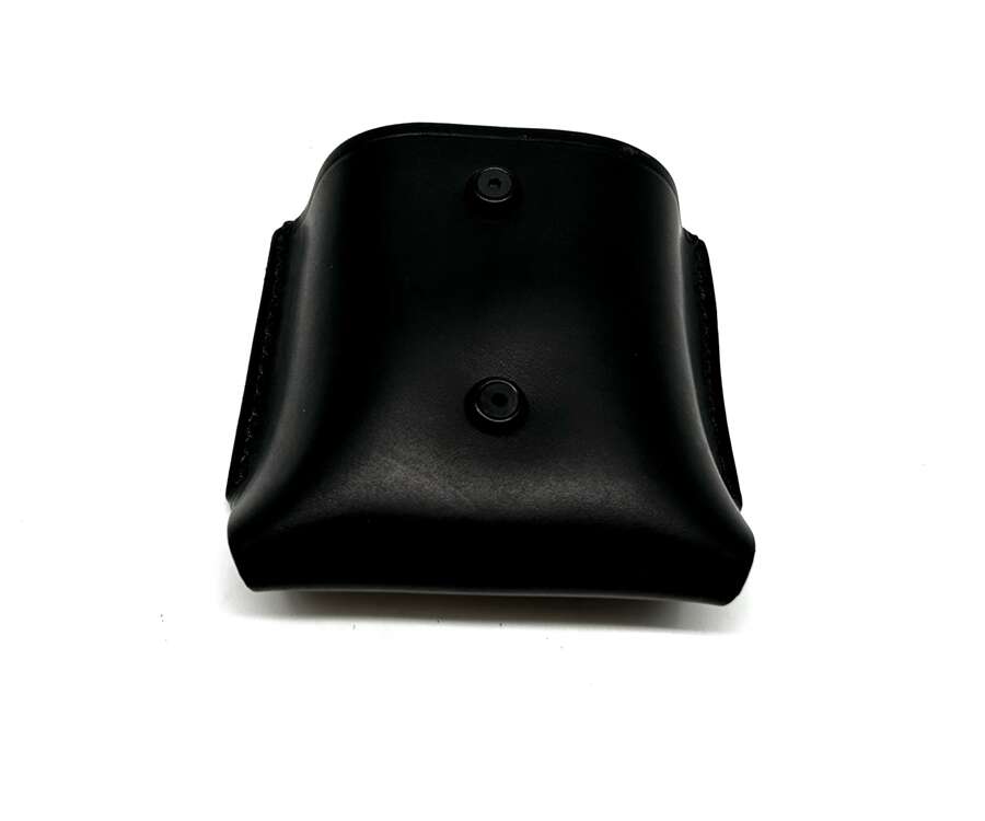 Porta caricatore Vega cuoio 1P04 aperto doppio - NERO-U