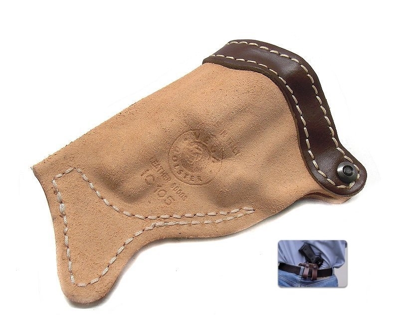 Fondina Vega cuoio IC105 Colt Agent Revolver 2 pollici serie IC1 - DX