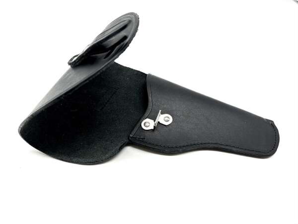 Fondina Vega cuoio chiusa SA101 per large auto serie SA1 - NERO-SX - immagine 4