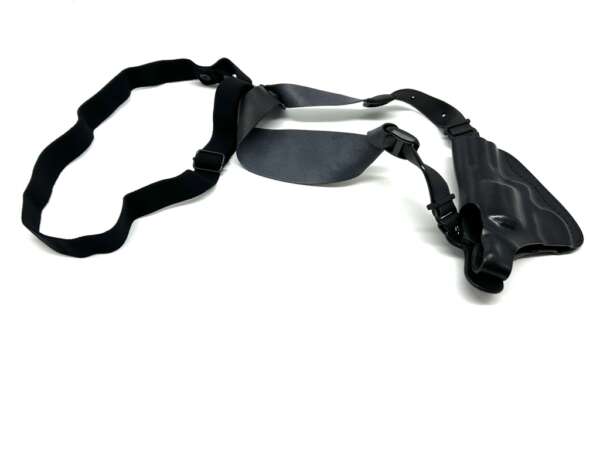 Fondina Vega cuoio ascellare O103 revolver 2,5 - MARRONE-DX