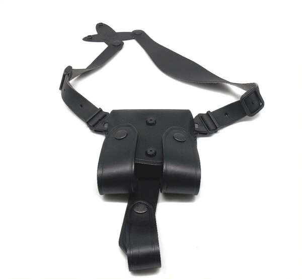 Porta caricatore Vega cuoio doppio 1K03 - NERO-U - immagine 5