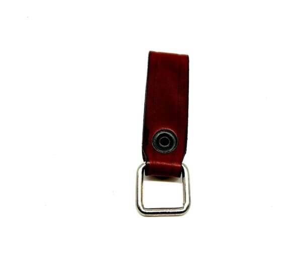 Porta chiavi Vega cuoio con anello 1V03 - NERO-U - immagine 4