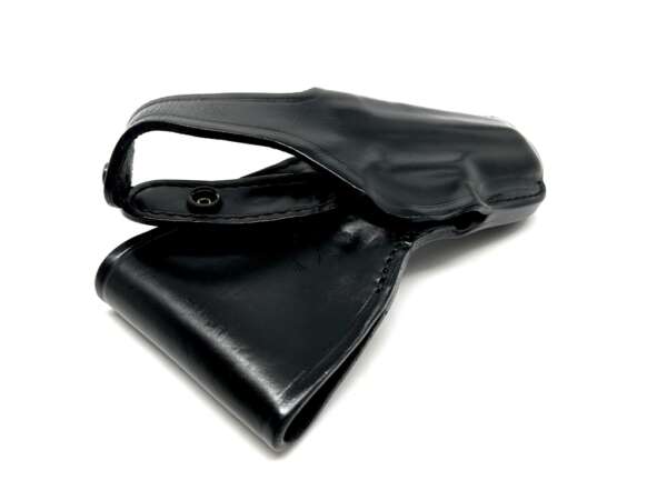 Fondina Vega cuoio da fianco P104 per Beretta 8000 serie P1 - NERO-SX - immagine 4