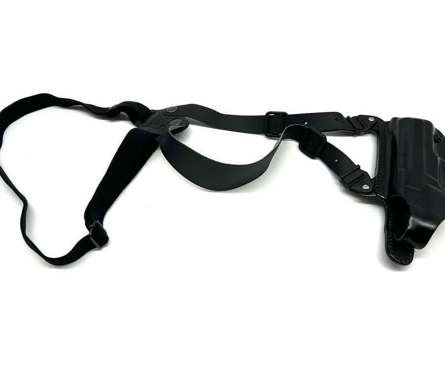 Fondina Vega cuoio ascellare O106 sig sauer 226 - MARRONE-DX