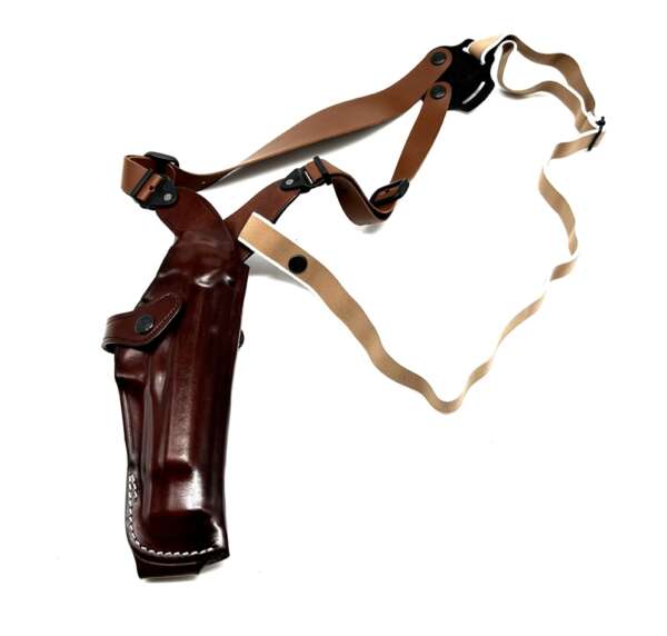 Fondina Vega cuoio ascellare AA110 per pistola 92 98 serie AA1 - immagine 4