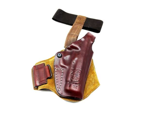 Fondina Vega cuoio caviglia C110 per beretta 84 serie C1