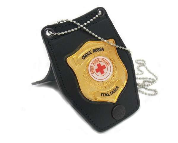 Porta placca Vega a collana 1WB117 Croce Rossa Italiana - immagine 2