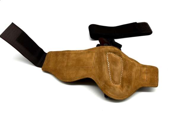 Fondina Vega cuoio caviglia C111 per revolver 2 pollici serie C1 - DX - immagine 4