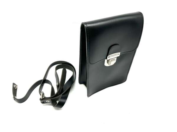 Borsello Vega cuoio un soffietto 16X23 1V81 - NERO-U