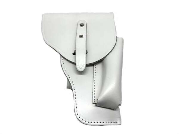 Fondina Vega cuoio chiusa SC112 per Beretta 84 serie SC1 - BIANCO-SX - immagine 4