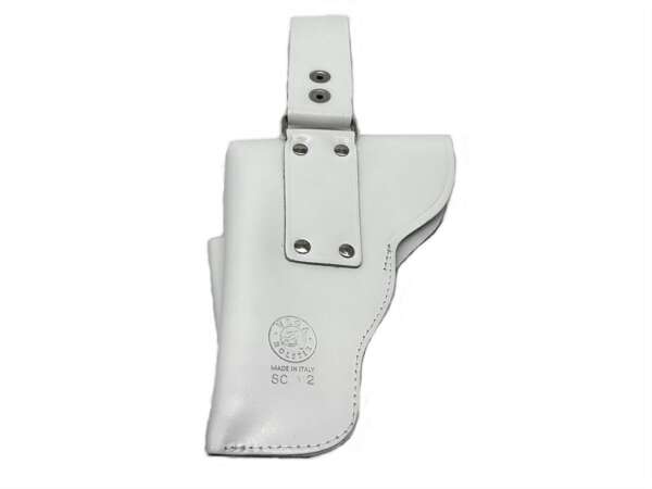 Fondina Vega cuoio chiusa SC112 per Beretta 84 serie SC1 - BIANCO-DX - immagine 6