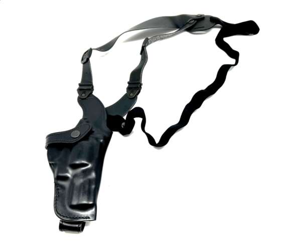 Fondina Vega cuoio ascellare AA112 per revolver 2,5 pollici - MARRONE-SX
