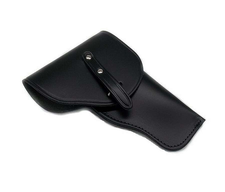 Fondina Vega cuoio chiusa SA116 per 84f serie SA1 - NERO-DX