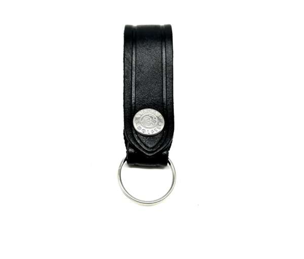 Porta chiavi Vega cuoio con anello 1V16 - BIANCO-U