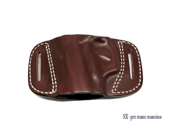 Fondina Vega da fianco FB120 per beretta 92 98 serie FB1 - MARRONE-DX - immagine 2