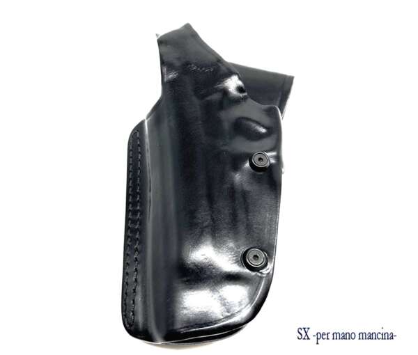Fondina Vega cuoio da fianco PB120 per beretta 92 98 serie PB1 - NERO-DX - immagine 2