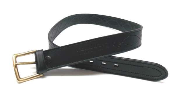 Cintura Vega cuoio 1C20 4 cm altezza - MARRONE-S - immagine 3