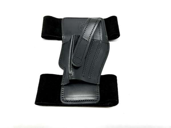 Fondina Vega cuoio caviglia CB120 medium auto, glock 42 serie CB1 - SX
