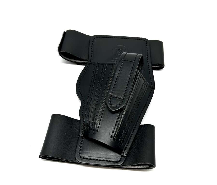 Fondina Vega cuoio caviglia CB121 revolver 2 2,5 pollici - DX
