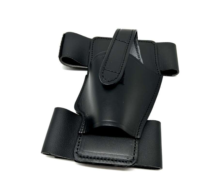 Fondina Vega cuoio caviglia CB123 glock 26 27 walther pps - DX