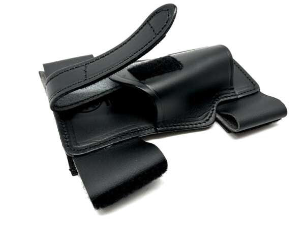 Fondina Vega cuoio caviglia CB123 glock 26 27 walther pps - immagine 3