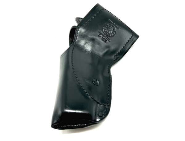 Fondina Vega cuoio fianco P125 per Glock 17 19 22 23 - NERO-DX - immagine 4