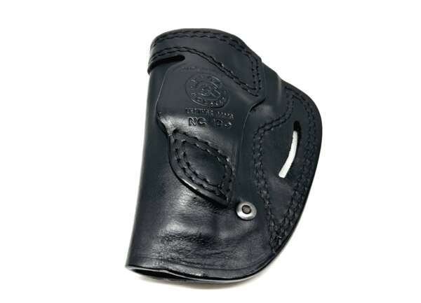 Fondina Vega cuoio inclinata NC130 per beretta 92 98 f serie NC1 - NERO-SX - immagine 4