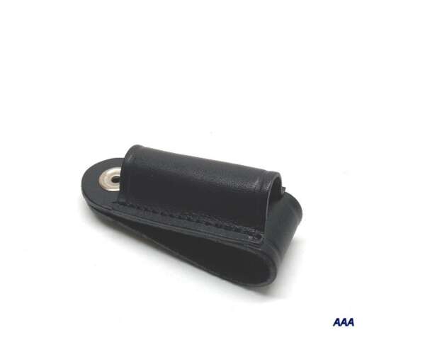 Porta torcia Vega in cuoio 1V30 - NERO-U