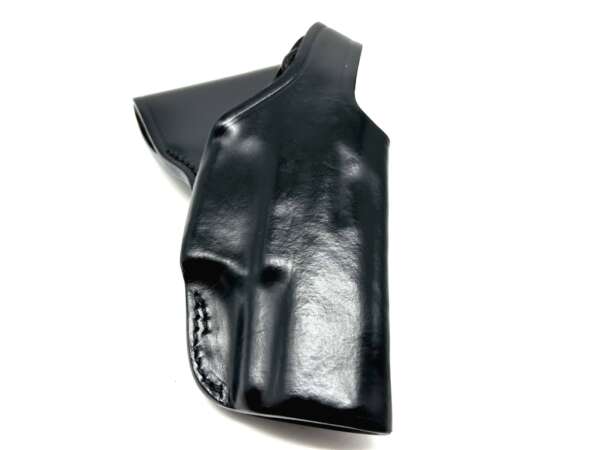 Fondina Vega cuoio fianco P130 per Walther p99 serie P1 - NERO-DX