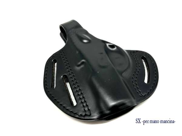 Fondina Vega cuoio fianco H148 per beretta 9000 serie H1 - MARRONE-DX - immagine 2