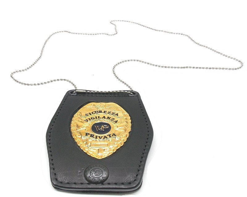 Porta placca Vega a collana 1WB48 sicurezza vigilanza privata
