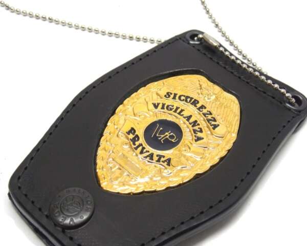 Porta placca Vega a collana 1WB48 sicurezza vigilanza privata - immagine 2