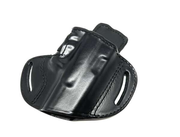 Fondina Vega cuoio FD145 per glock 17 19 26 walther pps - NERO-SX
