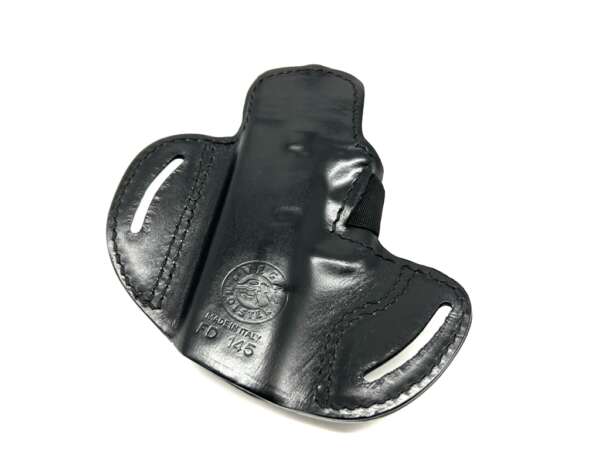 Fondina Vega cuoio FD145 per glock 17 19 26 walther pps - NERO-SX - immagine 3