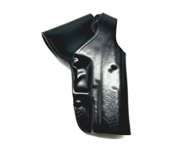 Fondina Vega cuoio da fianco P146 per h k usp compact glock 30 - NERO-DX