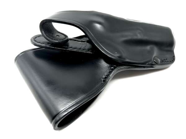 Fondina Vega cuoio fianco P148 per Beretta 9000 serie P1 - NERO-SX - immagine 3