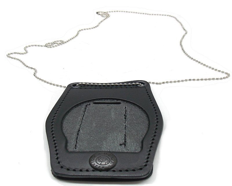Porta placca Vega cuoio 1WB50 con collana CC e similari