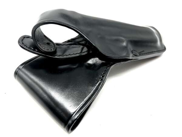 Fondina Vega cuoio da fianco P157 per Beretta 90 two 98A1 - NERO-DX - immagine 3
