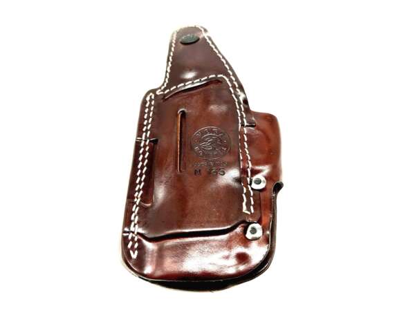 Fondina Vega cuoio biuso N155 Beretta px4 storm serie N1 - MARRONE-DX - immagine 3